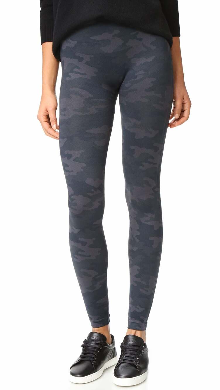 Spanx Look at Me Now Seamless Camo Leggings